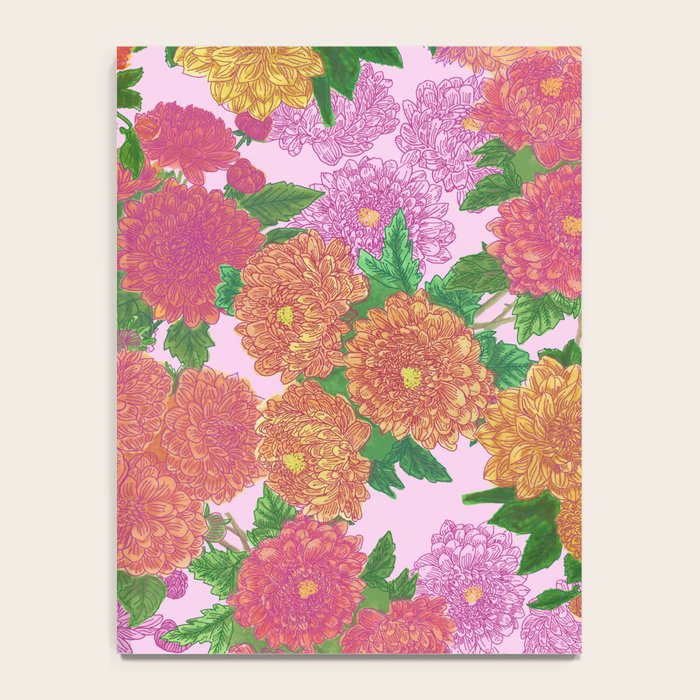Darling Dahlias  Notebook Gallery Image 4