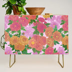 Darling Dahlias  Credenza Gallery Image 1