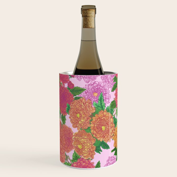 Darling Dahlias  Wine Chiller Gallery Image 3
