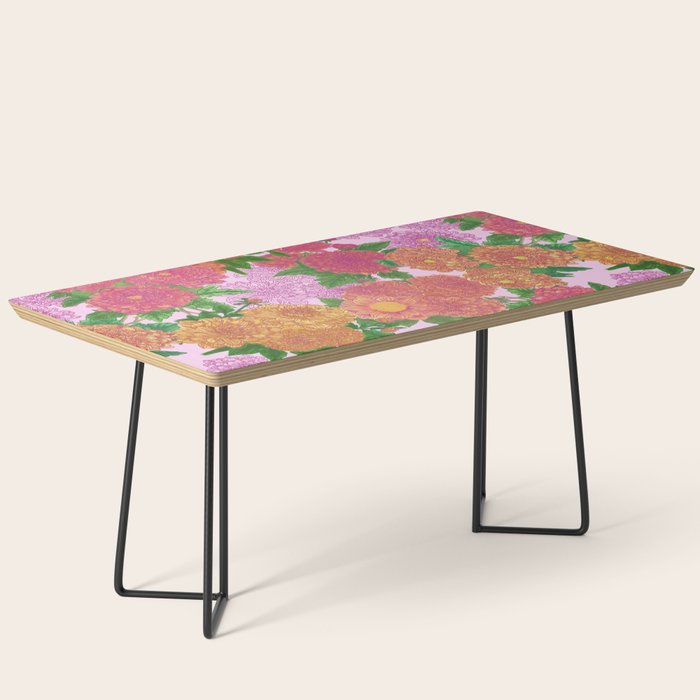 Darling Dahlias  Coffee Table Gallery Image 1