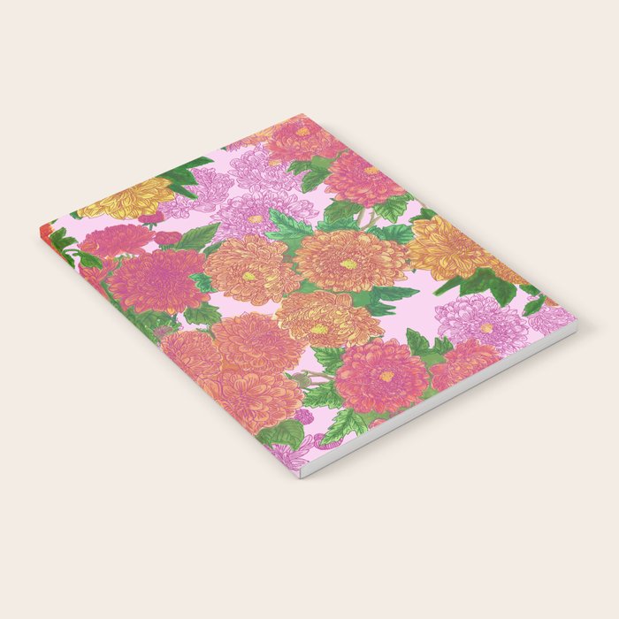 Darling Dahlias  Notebook Gallery Image 2