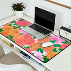 Darling Dahlias  Desk Mat Gallery Image 2