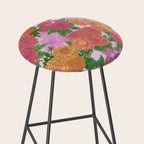 Darling Dahlias  Stool Gallery Image 2