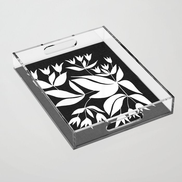 Vining Bell Flower ii Acrylic Tray Gallery Image 1