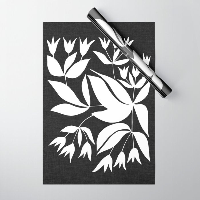 Vining Bell Flower ii Wrapping Paper Gallery Image 1