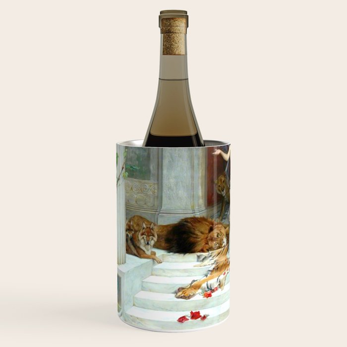 Wright Barker Circe Nyph Goddess Of Magic Witch Enchantress Turn Men Into Animals Wine Chiller Gallery Image 2