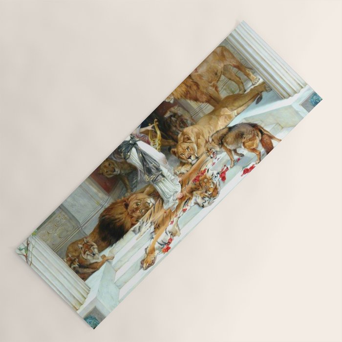 Wright Barker Circe Nyph Goddess Of Magic Witch Enchantress Turn Men Into Animals Yoga Mat Gallery Image 1