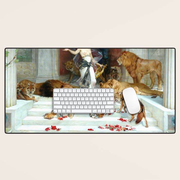 Wright Barker Circe Nyph Goddess Of Magic Witch Enchantress Turn Men Into Animals Desk Mat Gallery Image 1