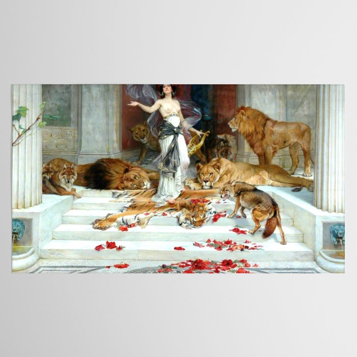 Wright Barker Circe Nyph Goddess Of Magic Witch Enchantress Turn Men Into Animals Tablecloth Gallery Image 2
