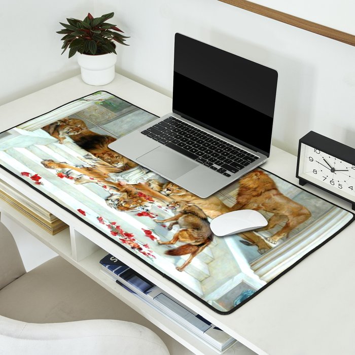 Wright Barker Circe Nyph Goddess Of Magic Witch Enchantress Turn Men Into Animals Desk Mat Gallery Image 2