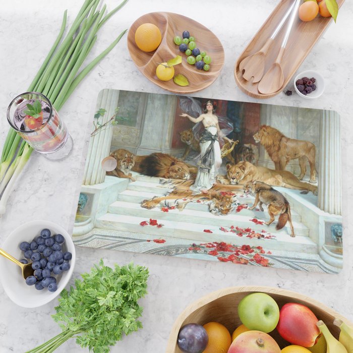 Wright Barker Circe Nyph Goddess Of Magic Witch Enchantress Turn Men Into Animals Cutting Board Gallery Image 2