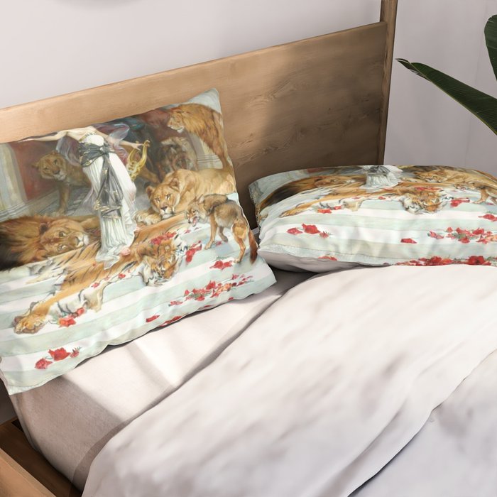 Wright Barker Circe Nyph Goddess Of Magic Witch Enchantress Turn Men Into Animals Pillow Sham Gallery Image 2