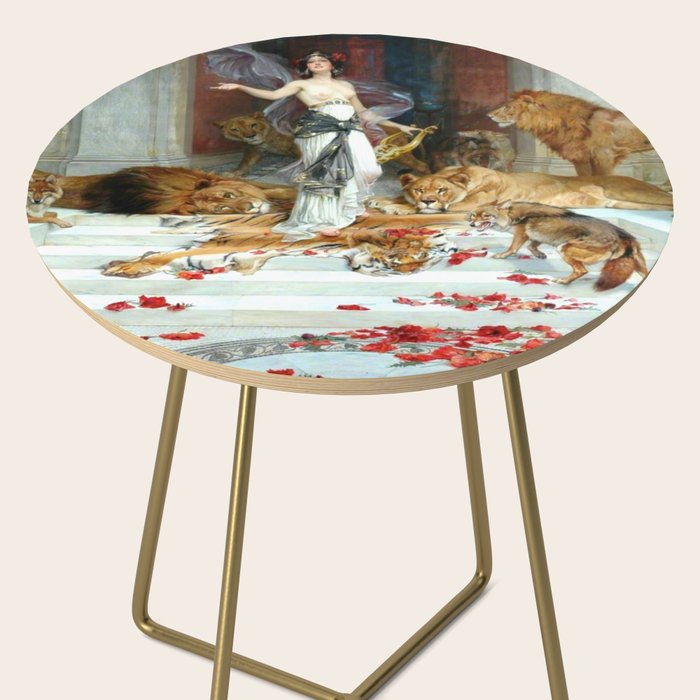 Wright Barker Circe Nyph Goddess Of Magic Witch Enchantress Turn Men Into Animals Side Table Gallery Image 2