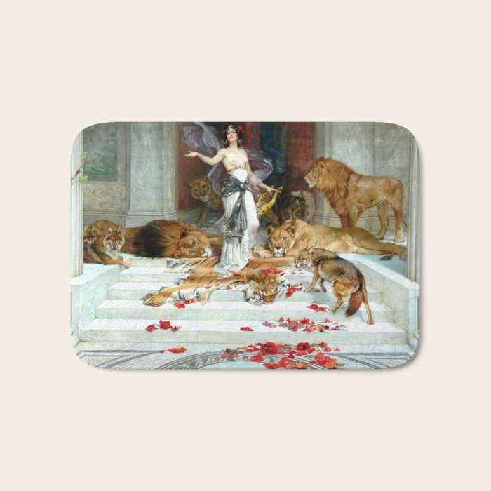 Wright Barker Circe Nyph Goddess Of Magic Witch Enchantress Turn Men Into Animals Bath Mat Gallery Image 1