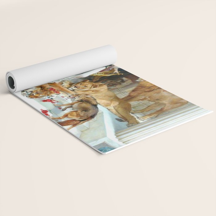 Wright Barker Circe Nyph Goddess Of Magic Witch Enchantress Turn Men Into Animals Yoga Mat Gallery Image 2