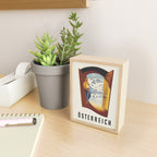 Austria Skiing Vintage Travel Poster, 1950s Mini Art Print Gallery Image 2