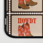 Howdy Cowgirl - Coral & Pink Laptop Sleeve Gallery Image 3