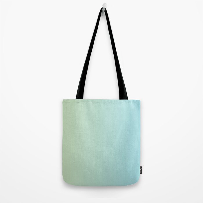 Turquoise Green Blue Gradient Tote Bag Gallery Image 2