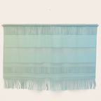 Turquoise Green Blue Gradient Wall Hanging Gallery Image 1