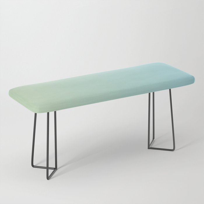 Turquoise Green Blue Gradient Bench Gallery Image 1