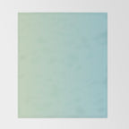 Turquoise Green Blue Gradient Throw Blanket Gallery Image 2