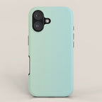 Turquoise Green Blue Gradient iPhone Case Gallery Image 1
