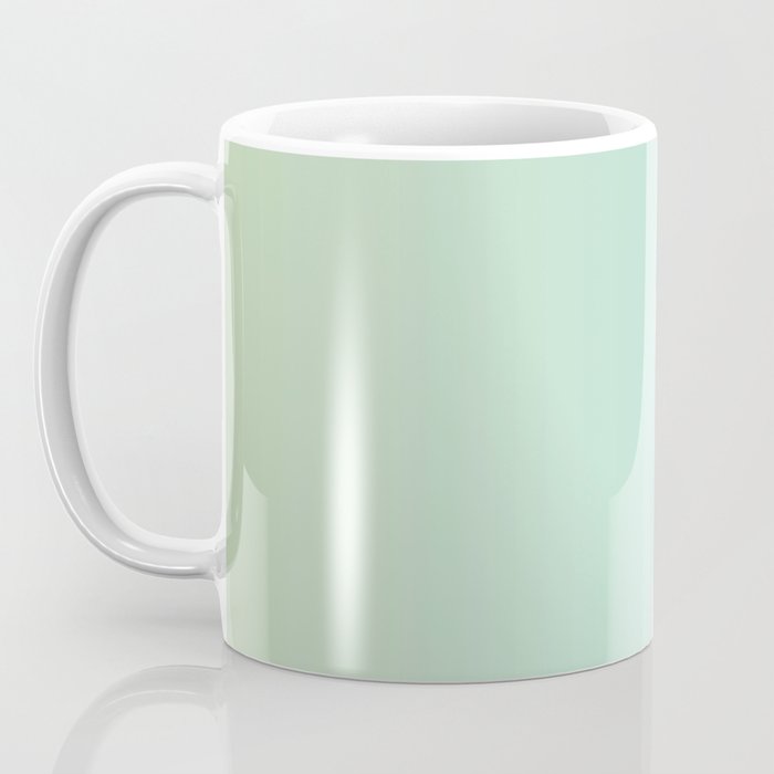 Turquoise Green Blue Gradient Coffee Mug Gallery Image 3