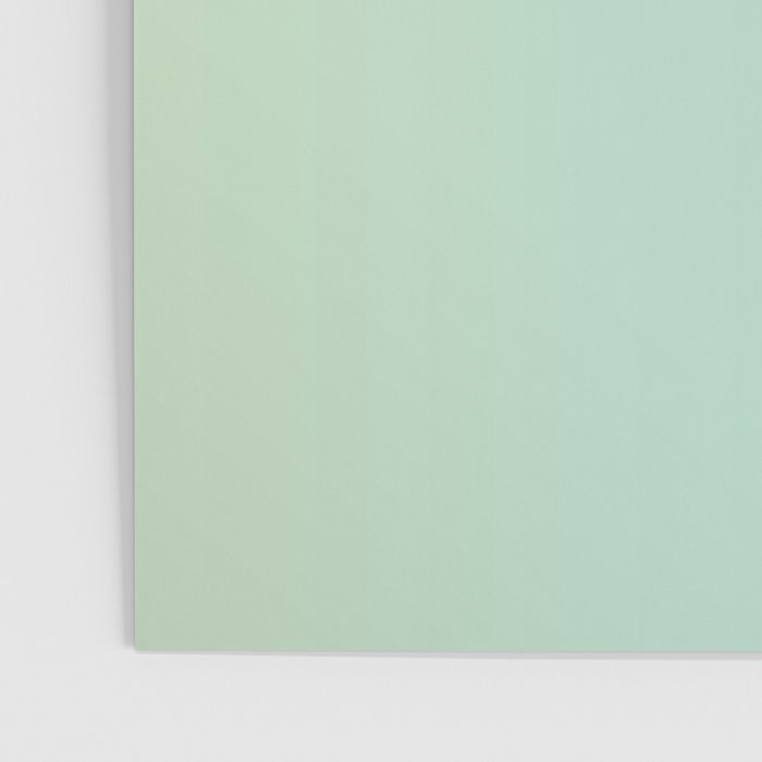 Turquoise Green Blue Gradient Poster Gallery Image 3