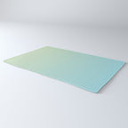 Turquoise Green Blue Gradient Rug Gallery Image 3