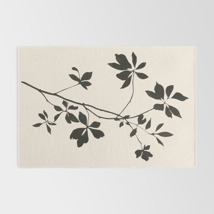 Botanical Silhouette I Rug Gallery Image 2