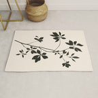 Botanical Silhouette I Rug Gallery Image 1