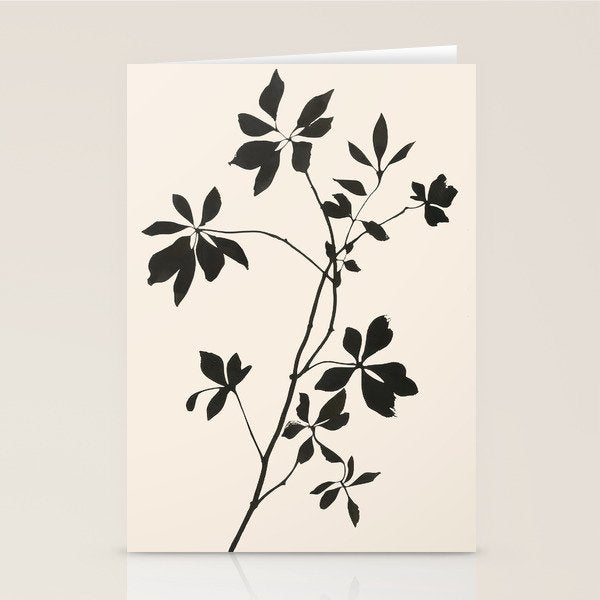 Botanical Silhouette I Stationery Card Gallery Image 2