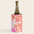 Modern Pink flower bouquet. Flower market. Paris Wine Chiller Gallery Image 3