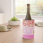 Modern Pink flower bouquet. Flower market. Paris Wine Chiller Gallery Image 4