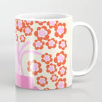 Modern Pink flower bouquet. Flower market. Paris Coffee Mug Gallery Image 1