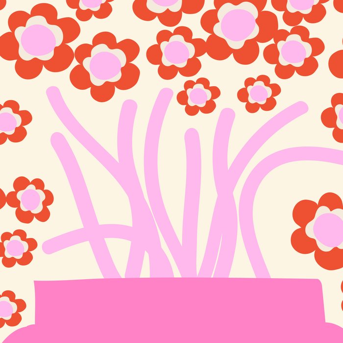 Modern Pink flower bouquet. Flower market. Paris Coffee Mug Gallery Image 2