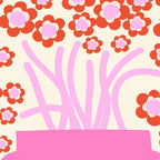 Modern Pink flower bouquet. Flower market. Paris Coffee Mug Gallery Image 2