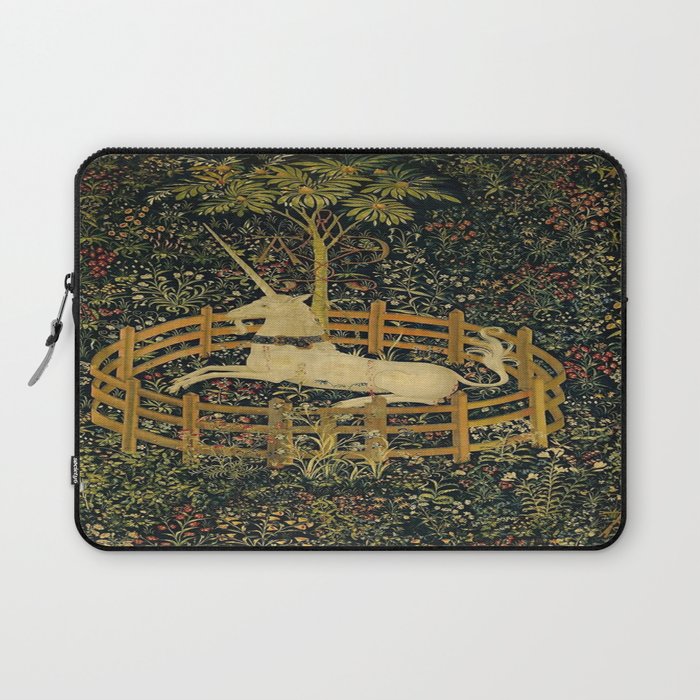 The Unicorn in Captivity Laptop Sleeve Gallery Image 1