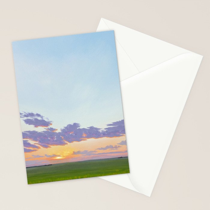 Altus Sunset Stationery Card Gallery Image 2