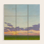 Altus Sunset Wood Wall Art Gallery Image 1