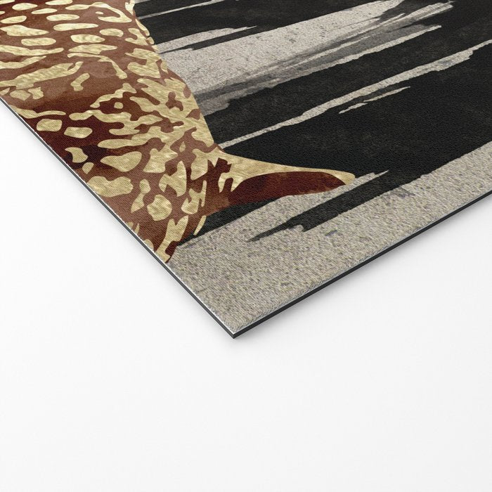 Minimal Leopards Welcome Mat Gallery Image 2