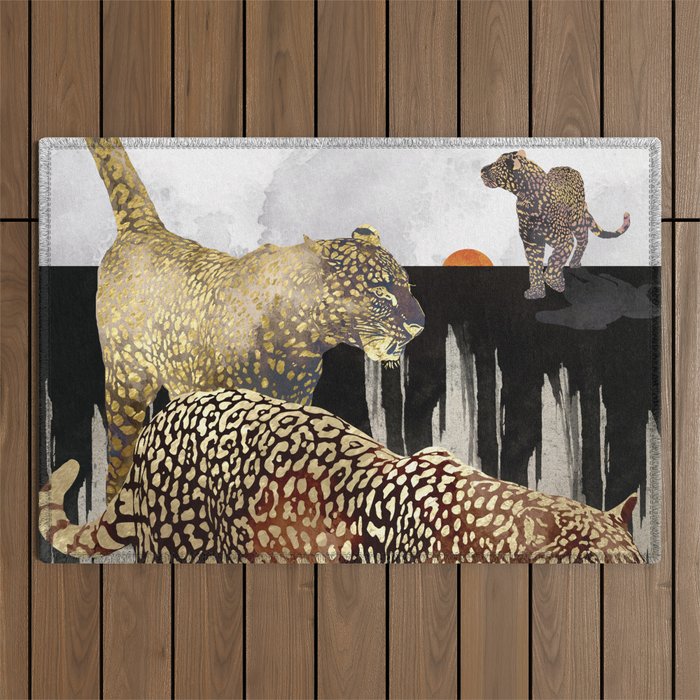 Minimal Leopards Outdoor Rug Gallery Image 1