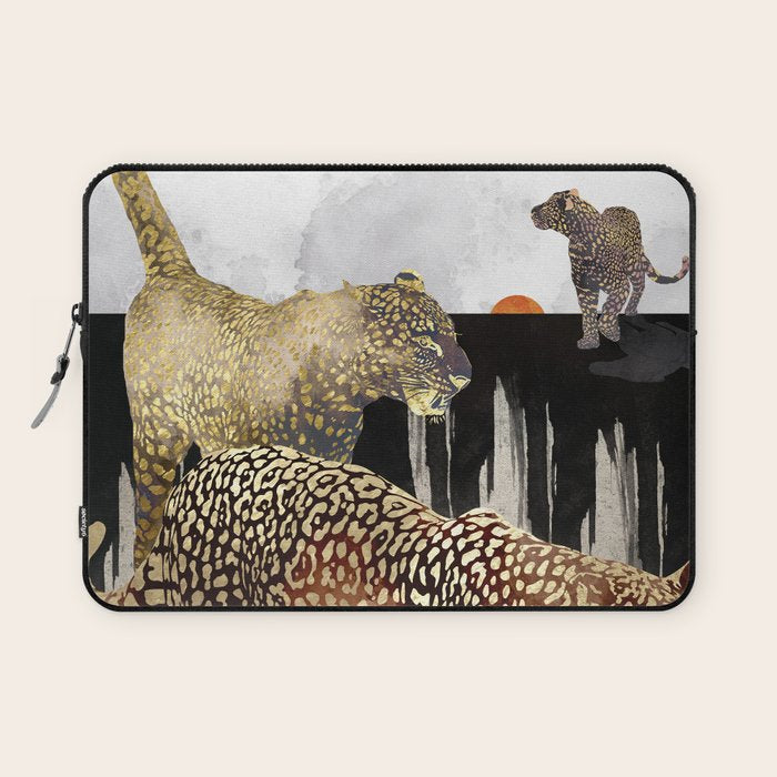 Minimal Leopards Laptop Sleeve Gallery Image 1