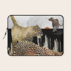 Minimal Leopards Laptop Sleeve Gallery Image 1