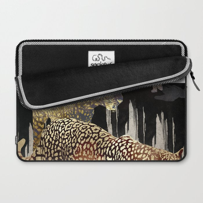 Minimal Leopards Laptop Sleeve Gallery Image 2
