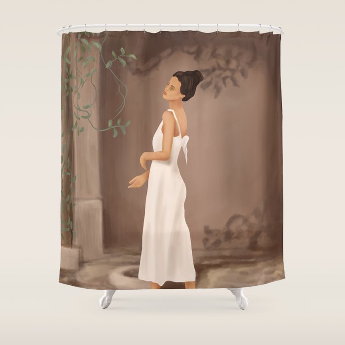 Summer Morning at Home Shower Curtain Gallery Image 1