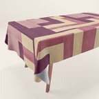 Romantic Botanica - Autumn Winter Geometry Tablecloth Gallery Image 1