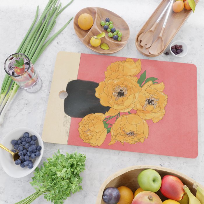 Bouquet Gift Sunny Cutting Board Gallery Image 2