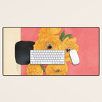 Bouquet Gift Sunny Desk Mat Gallery Image 1