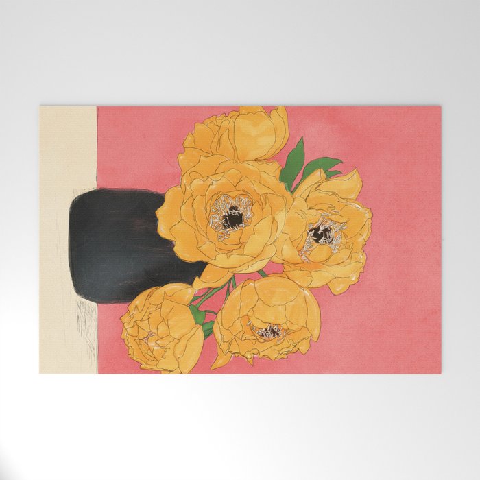 Bouquet Gift Sunny Welcome Mat Gallery Image 1
